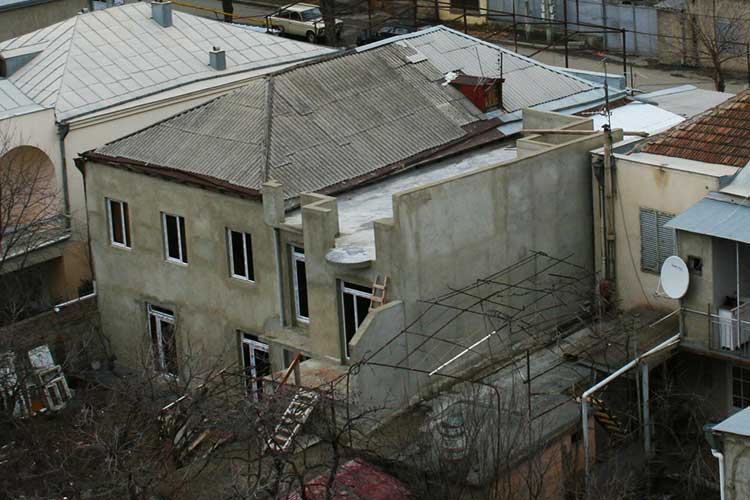 The first phase of the construction is finished