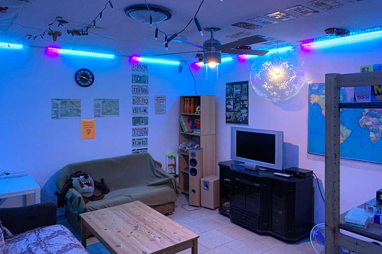 The Why Me common room