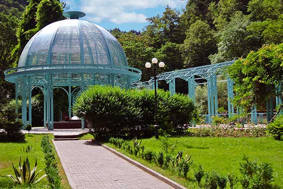 The central park of Borjomi