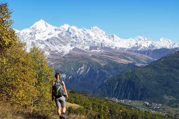 Hiking to Koruldi lakes