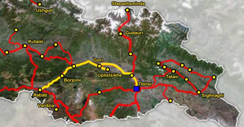 Why Me Travel - Map of holiday Ideal Mix Hike, Camp and Culture Day 12
