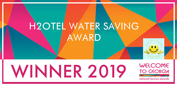 Eco-friendly Why Me Tbilisi Winner H2Otel Water Saving Award